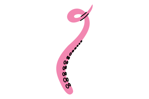 Download Octopus Pink Tentacle. Cute Mollusk. Car - Premium Bundle