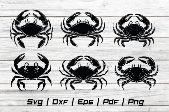 Download Crab Svg Silhouette Cut File - Crab svg Collection