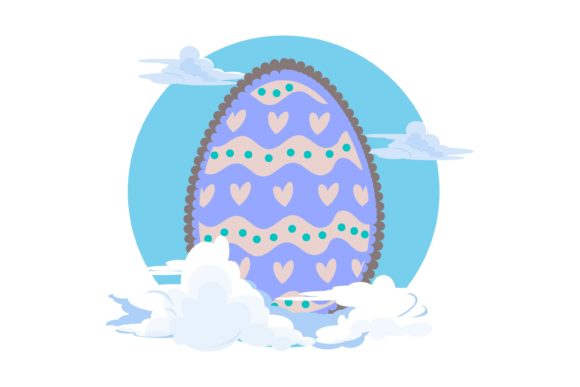 Download Easter Egg Decoration Style  Scalloped - Scallop Collection