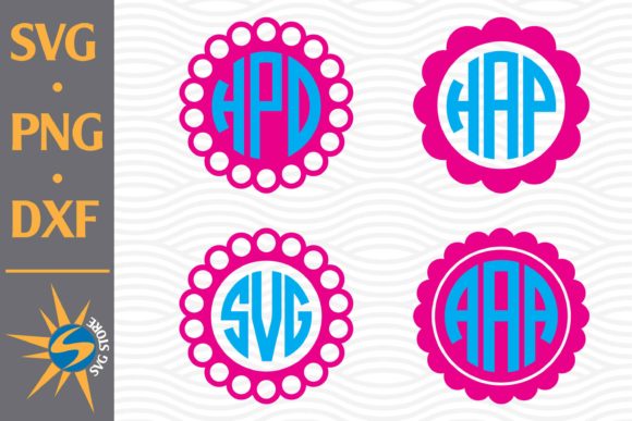 Download Circle Scallop Monogram - Scallop Collection