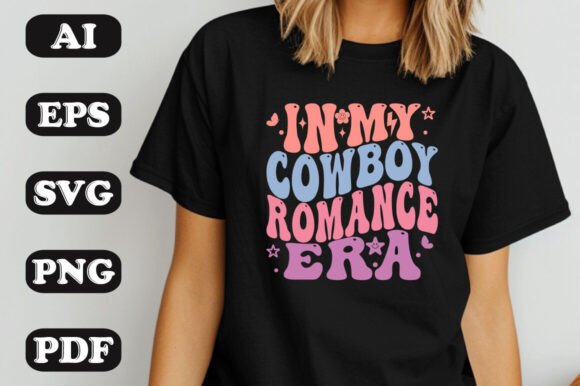 Download In My Cowboy Romance Era Wavy Svg T-shi - Wavy Collection