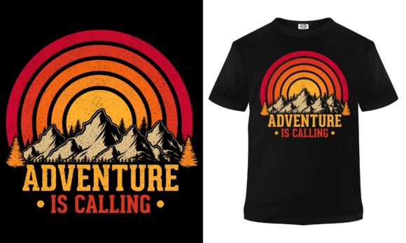 Download Adventure is Calling Hiking T-shirt - Hiking Collection