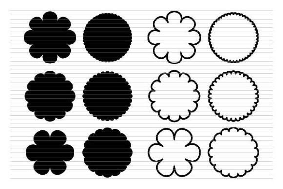 Download Scallop Circle SVG Png Circle Frame - Scallop Collection