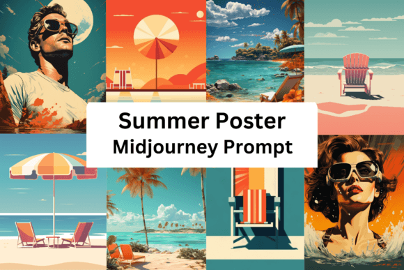 Download Midjourney Prompt for Summer Poster - Journey Collection