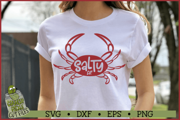 Download Salty AF Crab SVG - Crab svg Collection